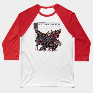 digimon vb volcanicdramon Baseball T-Shirt